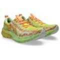 Laufschuh ASICS "NOOSA TRI 16", Gr. 41,5, gelb (safety gelb, cool matcha), Textil, mehrfarbig, sportlich, Schuhe