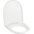 Geberit Vivano WC-Sitz 574905000 weiß, mit Deckel, Scharniere verchromt, mit Absenkautomatik