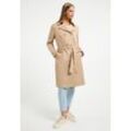 Trenchcoat FRIEDA & FREDDIES "Trenchcoat", Damen, Gr. 36, beige (hellbeige), 65% Baumwolle, 35% Polyamid, unifarben, casual, regular fit, Langarm, Mäntel