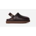 UGG® Goldenstar Clog LTHR Regen für Damen in Ironwood, Größe 37, Leder