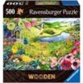 Ravensburger Puzzle Wooden Puzzle Wilder Garten