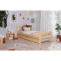 TiCAA Einzelbett Doppelbett Bert Kiefer Natur aus Massivholz