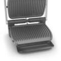 Tefal GC707D Elektro Kontaktgrill Edelstahl, Schwarz