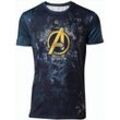 Avengers Infinity War T-Shirt Team Sublimation Größe L