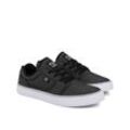 Sneaker DC SHOES "Tonik Tx Se", Gr. 10,5(44), schwarz, schwarzchambray, Obermaterial: Textil (Baumwolle) / Futter: Textil / Außensohle: Gummi, Schuhe