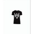 Watch Dogs 2 Herren T-Shirt Logo M schwarz