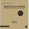 Heye Premium-Bastelkalender gold groß 2025