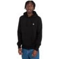 Kapuzensweatshirt ELEMENT "Cornell Classic", Herren, Gr. L, flint schwarz, [Hauptstoff] 60% Polyester, 40% Baumwolle, Langarm, Sweatshirts