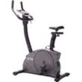 Ergometer CHRISTOPEIT SPORT "ET 6", schwarz (anthrazit, schwarz), FahrradtrainerB:52cm H:140cm L:92cm, Schwungmasse ca. 12 kg, 24 Widerstandsstufen, B:52cm H:140cm L:92cm