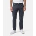 5-Pocket-Jeans PIERRE CARDIN "Lyon tapered", Herren, Gr. 33, Länge 36, grau (magnet), Denim/Jeans, Obermaterial: 60% Baumwolle, 37% Polyester, 3% Elasthan, casual, lang, Jeans