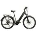 E-Bike TOTEM "DLT-40" Gr. 49, grau (anthrazit), E-Bikes, 49cm, 27,5 Zoll (69,85cm), Pedelec, Elektrofahrrad für Herren