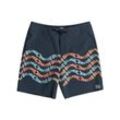 Boardshorts BILLABONG "Sundays Pro", Jungen, Gr. 28, blau (navy), 90% Polyester, 10% Elasthan, Hosen