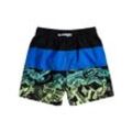 Badeshorts BILLABONG "Tribong", Jungen, Gr. 12, blau (navy), 100% Recyceltes Polyester, Badehosen