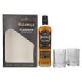 Bushmills BLACK BUSH Irish Whiskey Caviste Edition 43% Vol. 0,7l in Geschenkbox mit 2 Gläsern