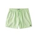 Badeshorts BILLABONG "All Day Layback", Jungen, Gr. 14, grün (pistachio), 100% Recyceltes Polyester, Badehosen