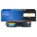 PrintAbout Toner kompatibel mit Brother TN-326Y - Gelb - Hohe Kapazität