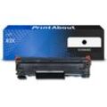 PrintAbout Toner kompatibel mit HP 83X (CF283X) - Schwarz - Hohe Kapazität