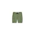 Sweatshorts ALPHA INDUSTRIES "Alpha Industries Men - Shorts Cotton Twill Jogger Short", Herren, Gr. L, Normalgrößen, grün (vintage grün), Obermaterial: 98% Baumwolle, 2% Elastan, Hosen