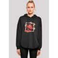 Kapuzenpullover F4NT4STIC "Lips like sugar retro fashion Valentinstag", Damen, Gr. L, schwarz, Obermaterial: 100% Baumwolle, casual, oversize, Langarm, Pullover, Premium Qualität