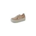 Plateau-Sneaker Gabor beige