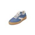 Sneaker MARC O'POLO "aus Denim", Damen, Gr. 36, blau, Obermaterial: 100% Baumwolle, unifarben, Schuhe