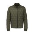 Steppjacke LERROS "LERROS Herren Steppblouson, funktional", Herren, Gr. L, deep olive, 100% Baumwolle, Langarm, Jacken, Wasser- und windabweisend, atmungsaktiv