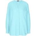 Long-Bluse BASLER blau