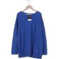 Oui Damen Pullover, blau, Gr. 44