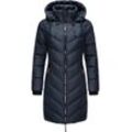 Marikoo Wintermantel Damen, blau