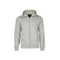 Sweater G-STAR "Sweatjacke Premium core hdd zip sw l\s", Herren, Gr. L, grau (hellgrau), Obermaterial: 55% Baumwolle CO. 45% Polyester PES., Sweatshirts