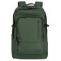 Freizeitrucksack TRAVELITE "BASICS Rucksack Plane", Gr. B/H/T: 33cm x 48cm x 20cm, grün (oliv), Polyester, unifarben, Basic, Rucksäcke, Schulrucksack Arbeitsrucksack Reiserucksack mit 15,6 Zoll Laptopfach