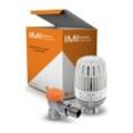 IMI Heimeier Set 3 Thermostat-Kopf K eco und Thermostat-Ventilunterteil Eclipse, DN15 1/2", Eck 9696-26.800