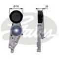 GATES Spannrolle, Keilrippenriemen DriveAlign® Riemenspanner, 76mm für SKODA VW AUDI 058903133D 058903133 058903133C T38151