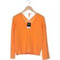 FTC Cashmere Damen Pullover, orange, Gr. 38