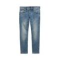 TOM TAILOR DENIM Herren TTAEDAN Straight Jeans mit Stretch, blau, Uni, Gr. 31/36