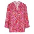 Bluse Rundhals-Ausschnitt Peter Hahn pink, 40