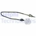 DELPHI Sensor, Abgastemperatur 2-polig für MERCEDES-BENZ 0071539928 A0071533328 0051531728 TS30056