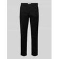 Slim Fit Chino in unifarbenem Design Modell 'NEW Miles'