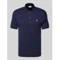 Regular Fit Poloshirt mit Label-Detail