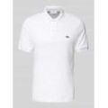 Regular Fit Poloshirt mit Label-Detail