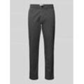 Slim Fit Chino in unifarbenem Design Modell 'NEW Miles'