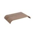 AYTM Tablett Curva, walnussfarben, 41 x 25 x 5 cm, Holz