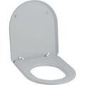 Geberit Mango WC-Sitz 573800010 manhattan, mit Deckel, Scharniere verchromt, für WC 205200