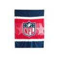 NFL Fleecedecke 150 x 200 cm rot/blau Wohndecke Kuschel Decke Sofadecke