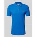 Slim Fit Poloshirt mit Label-Patch Modell 'PIQUE'