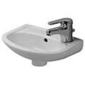 Duravit Duraplus Compact Handwaschbecken 079735000 36,5 x 26,5 cm, weiss, Hahnlochvorstich seitlich