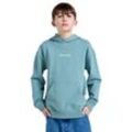 Hoodie ELEMENT "Simple Logo", Kinder, Gr. 10(140-148cm), blau (trellis), [Hauptstoff] 70% Baumwolle, 30% Baumwolle, Sweatshirts