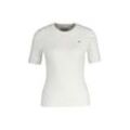 T-Shirt GANT "T-Shirt STRETCH COTTON CABLE C-NECK 1er Pack", Damen, Gr. L, weiß, Obermaterial: 88% Baumwolle CO. 10% Polyamid PA. 2% Elasthan EL., Kurzarm, Shirts