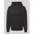 Hoodie mit Label-Badge Modell 'Debostaco'