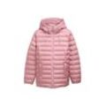 TOM TAILOR Damen Plus Size - Lightweight Steppjacke mit wasserabweisender Funktion, rosa, Uni, Gr. 46